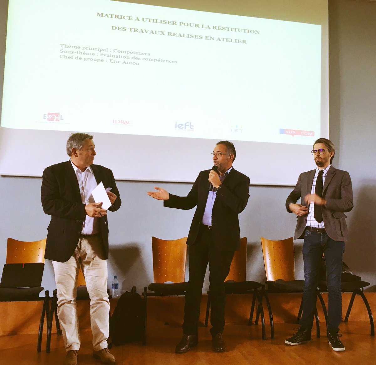 PascaleLLefevre's tweet photo. Restitution et clôture #convention #pédagogique réseau IDRAC 🎓 @ecoledecommerce @ecoledecom @ieft_tourisme  @ecoleiet @esail @HEP_EDUCATION https://t.co/JBLFZk96j0