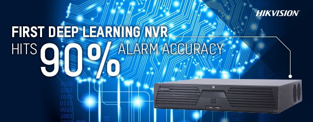 HIKVISIONUK's tweet image. Hikvision launches World’s First Ever ‘Deep Learning’ Embedded NVR. Find out more at ow.ly/bk1530eQ9VK
