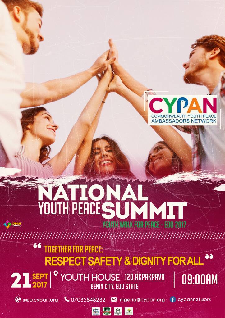 ebereodunze's tweet photo. Count down to Nigeria Youth Peace Summit. Sub-theme: Actualizing peace in challenging times and combating hate speech.@ComYPAN @NGRPresident https://t.co/0AwRDIWzAr