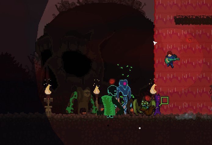 MRidulPAncholi's tweet image. Hordes of monsters at one place 😬😬 #alterarmy #gamedev #screenshotsaturday #indiedev #gamemakerstudio #pixelart