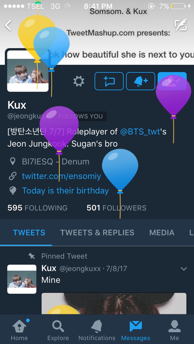 ensomiy's tweet photo. #HappyJungkookDay !!!

Haaaaapy birthday, my love. 😘 https://t.co/GBzTkzKI2a