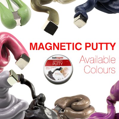 first4magnets's tweet image. Magnetic Putty, which colour will you go for? bit.ly/Magnetic-Putty #FunWithMagnets #Magnets #First4Magnets