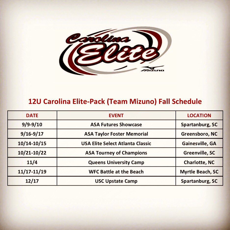 CarElite05_Pack's tweet photo. Our 2017 Fall season will kick off this month! #GoElitePack https://t.co/swm5TVnhml