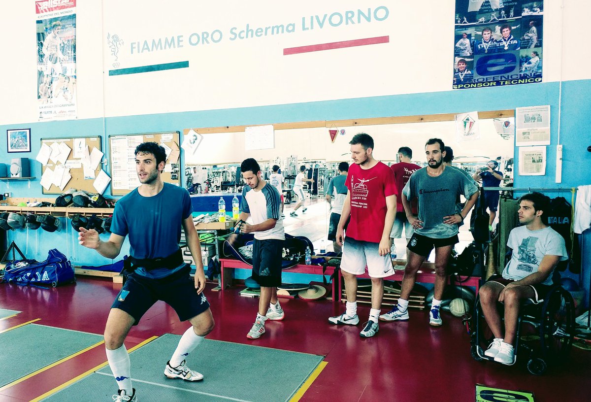 MVanniniFencing's tweet photo. #scherma 🇮🇹👮 1st #FiammeOro #fencing Camp gone @poliziadistato @Stefano_Pantano #Livorno 💪💪💪 https://t.co/TOpl4BMzGr