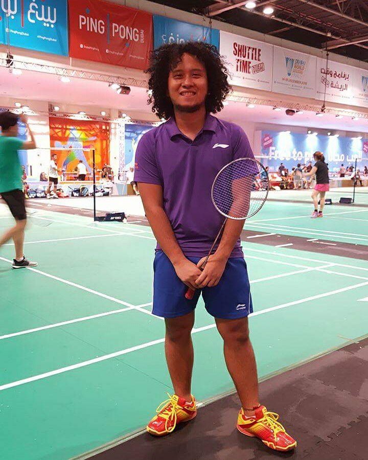 JamesLinao_01's tweet photo. my 1st Badminton tourney experience.. soon!! @4Badminton  #LiNing #Dubai #4BChallenge https://t.co/gWcBqgv6nI