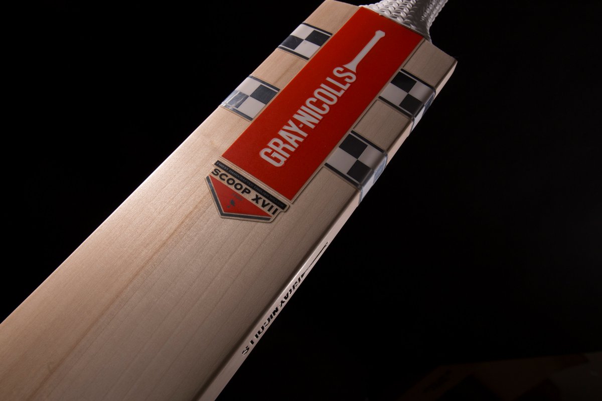 graynics's tweet photo. The Scoop. An iconic bat returns.

#GrayNicolls2018 https://t.co/foRvwfE053