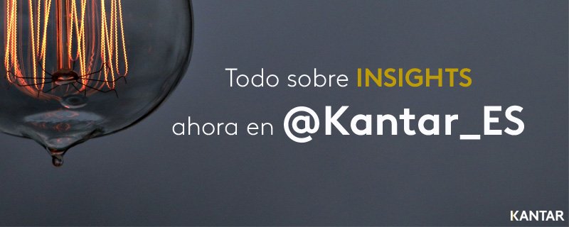 Hablamos sobre #GranConsumo, #Distribución, #Moda, #Marketing y #ShopperJourney. Y ahora lo hacemos a través de <a href="/Kantar_ES/">Kantar ES</a>. ¡Síguela!