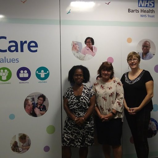 BartsWellbeing's tweet photo. Barts Employee Wellbeing Services met with #GuardianService  to discuss improving staff &amp; patient safety. https://t.co/0uz8UiECIB
