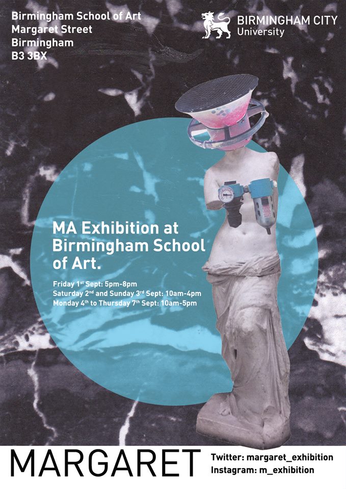 m__exhibition's tweet photo. Got that #FridayFeeling - @m__exhibition opens tonight @margaretstreet! Doors open at 5pm! Looking forward to seeing everyone there! https://t.co/XotMEIWXT2
