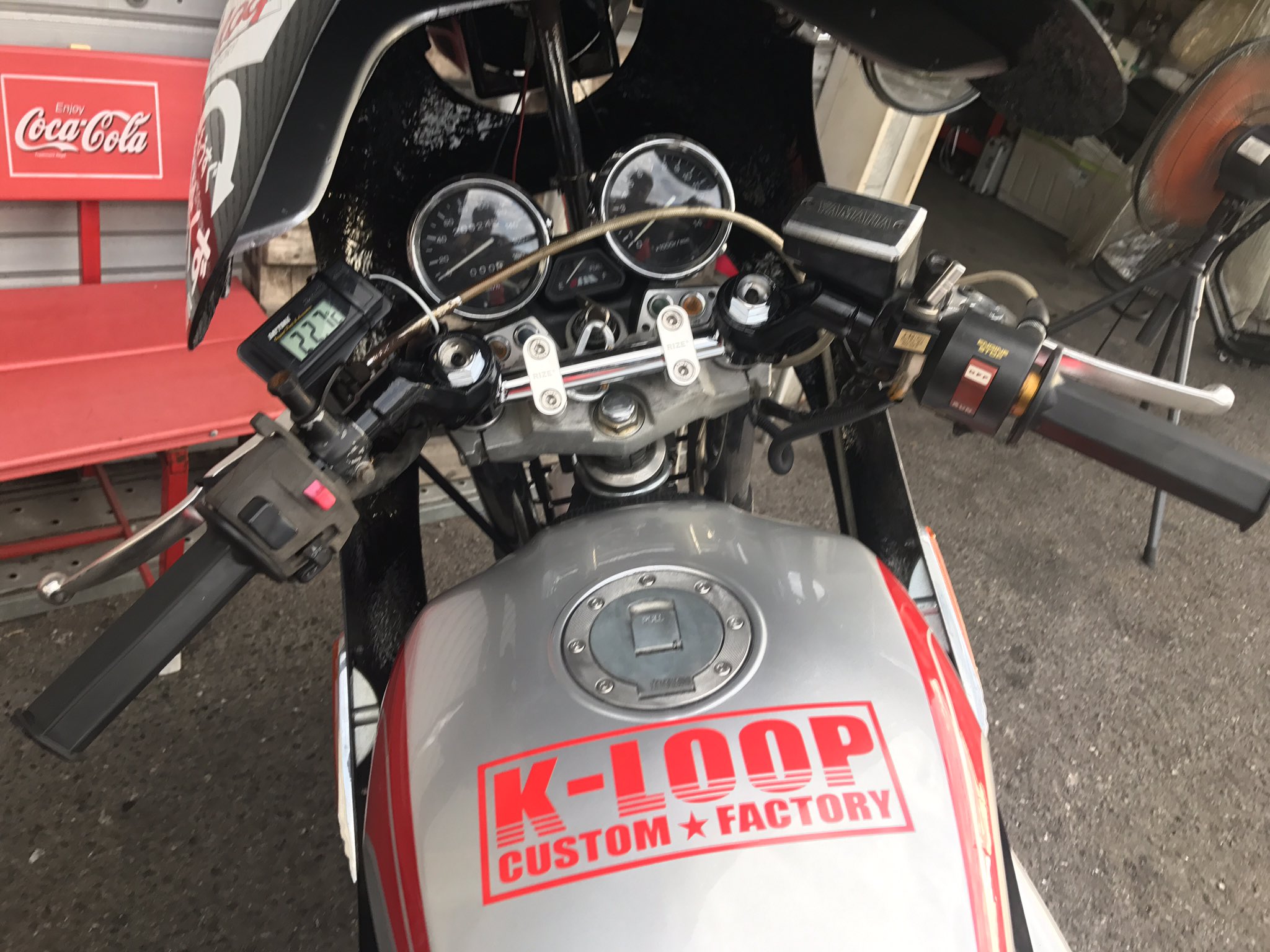 cbx400f 純正ハンドル - カウル、フェンダー、外装