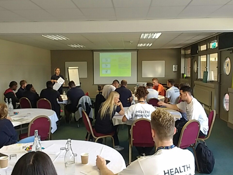fox_damon's tweet photo. @Kim_Evolve16 is really passionate about Lego Therapy and is sharing with fellow Health Mentors #WeAreEvolve https://t.co/yL5ZiKnbUJ