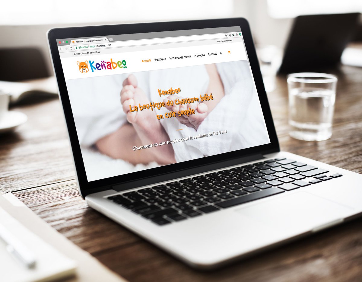 Ma nouvelle boutique est en ligne ! kenabeo.com  #Chausson #Cuir #CuirSouple #Enfant #Bébé #Ecommerce #FaitMain #Puériculture