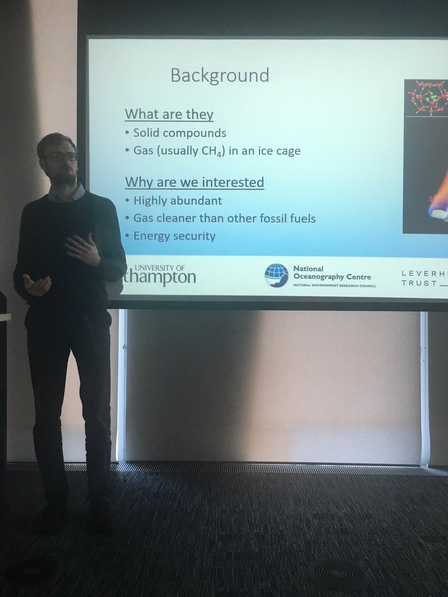 BGA_2017's tweet photo. Next this morning is David Riley from @unisouthampton who is going to talk about Arctic Gas Hydrate Exploitation. #BGA2017 https://t.co/BMg8XuSsfq