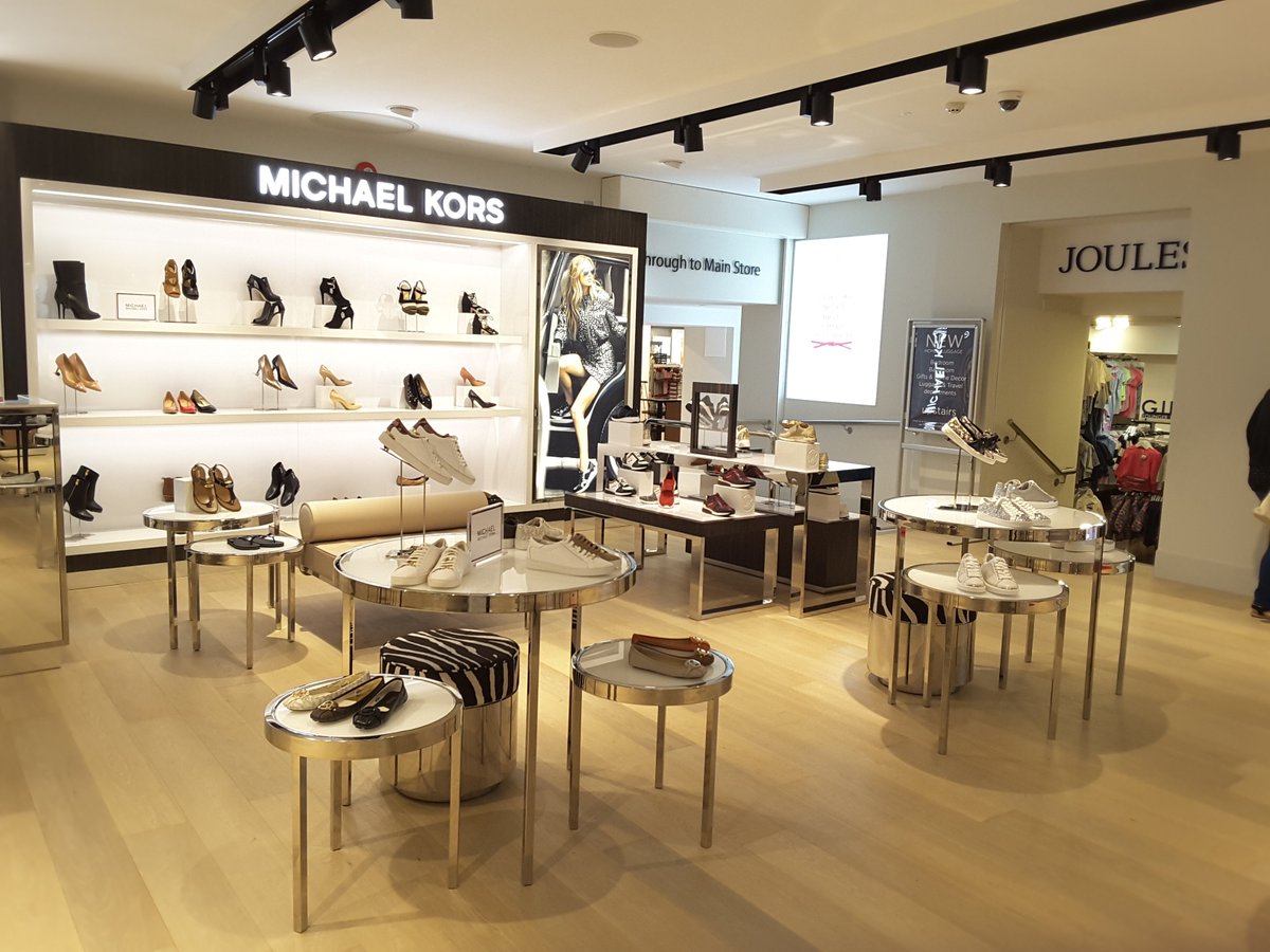 The Michael Kors shoe boutique is now 