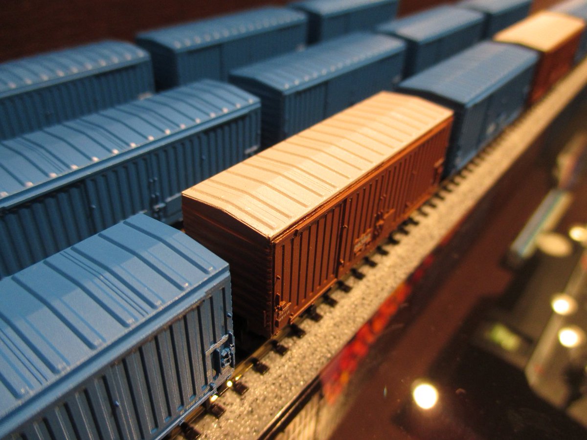 ワム38000紙輸送列車特製品】ワム38000 14両とワム80000 2両の16両を