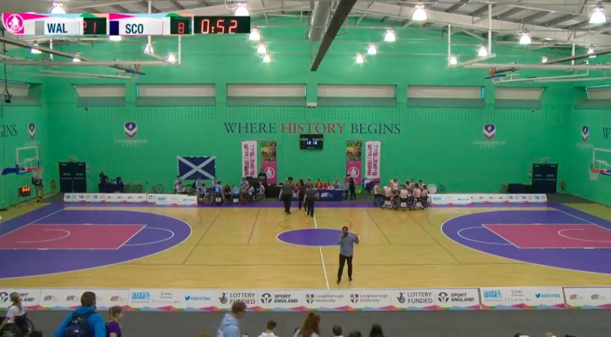 C4Paralympics's tweet photo. The scene is set... 🏀

Fancy some @_SchoolGames Wheelchair Basketball? Watch LIVE: https://t.co/Z63KpuRLu5 https://t.co/wOVFELpgvs