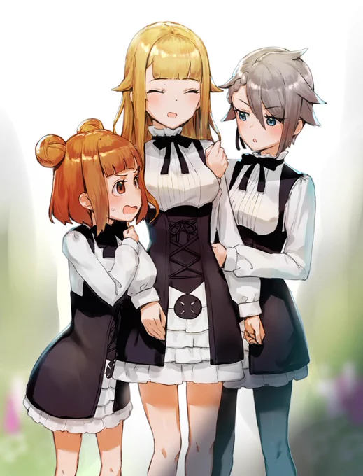 堂々と一緒にいられるってことはこういうことですね。三角関係いいぞ〜
プリンセスプリンシパル 