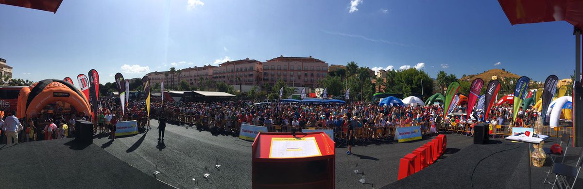 lavuelta's tweet photo. ¡Qué pedazo de salida tenemos hoy!
Awesome start in Coín for Today! https://t.co/lmepElmdLA