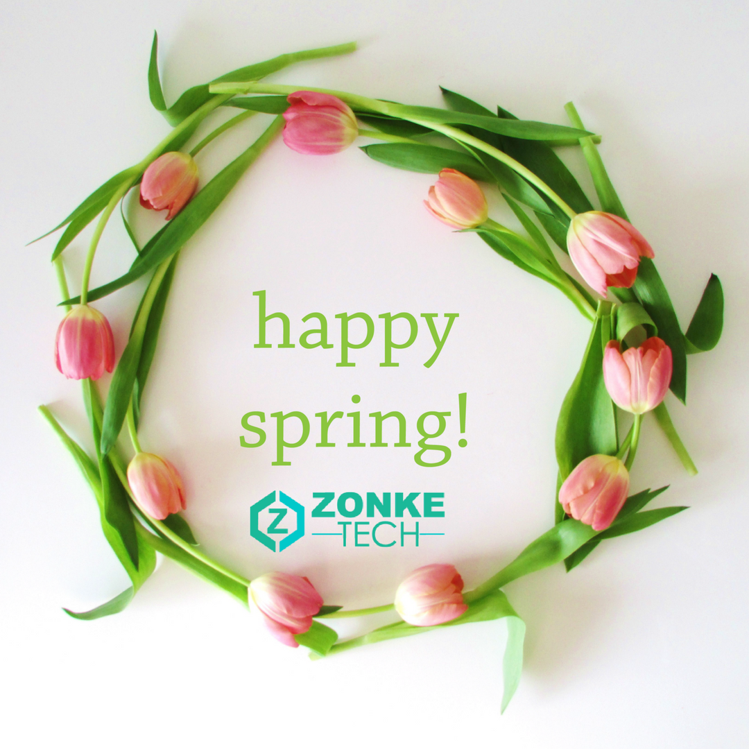 ZonkeTech's tweet photo. Happy Spring Day! Upgrade your website for spring day!
#springisintheair #springday2017 #softwaredevelopment #digitalmarketing #SEO https://t.co/sYfhjNxNuB