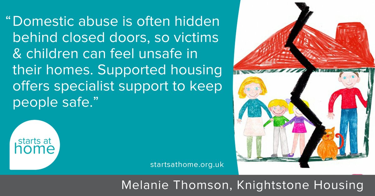 Our specialist support helps victims of #domesticabuse feel safe in their own home again <a href="/MelThomson1/">Mel Thomson</a> #Stopthecycletoday #StartsatHome