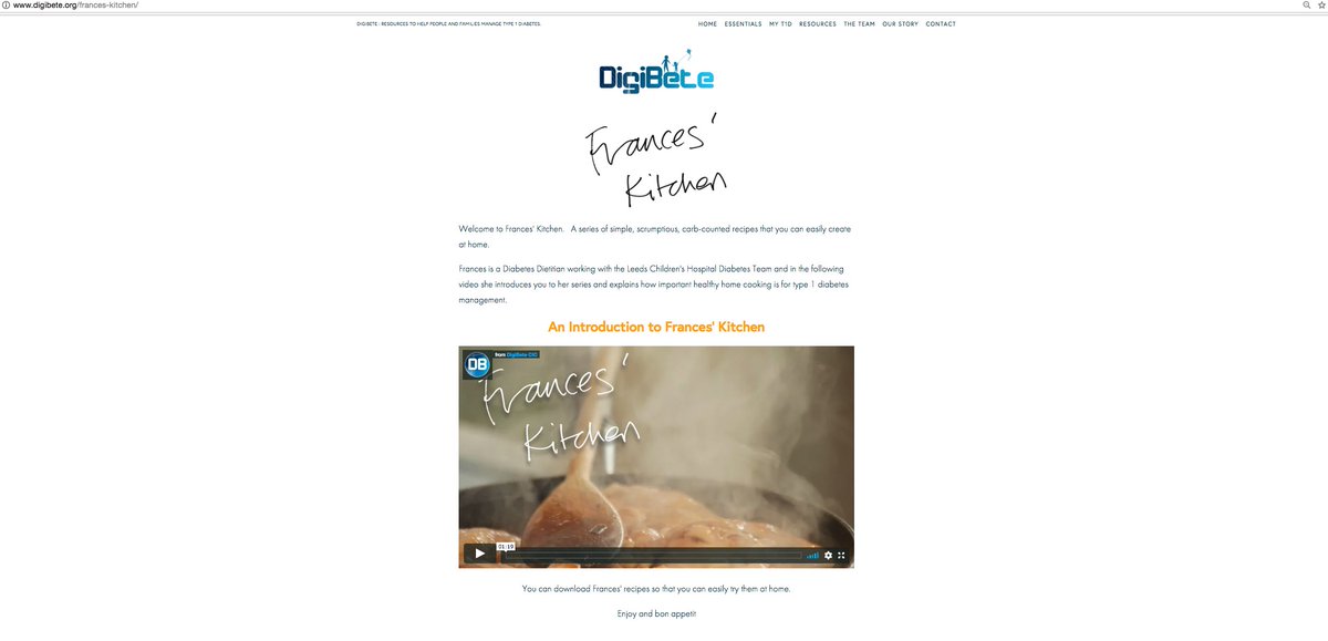 DigiBeteUK's tweet photo. π¬ NEW FILM!
Check out π https://t.co/WS5E5L23cI
Exciting new series of scrumptious carb counted recipesπ₯
By Dietitian #FrancesKitchen #T1D https://t.co/kQfIGYnC3b