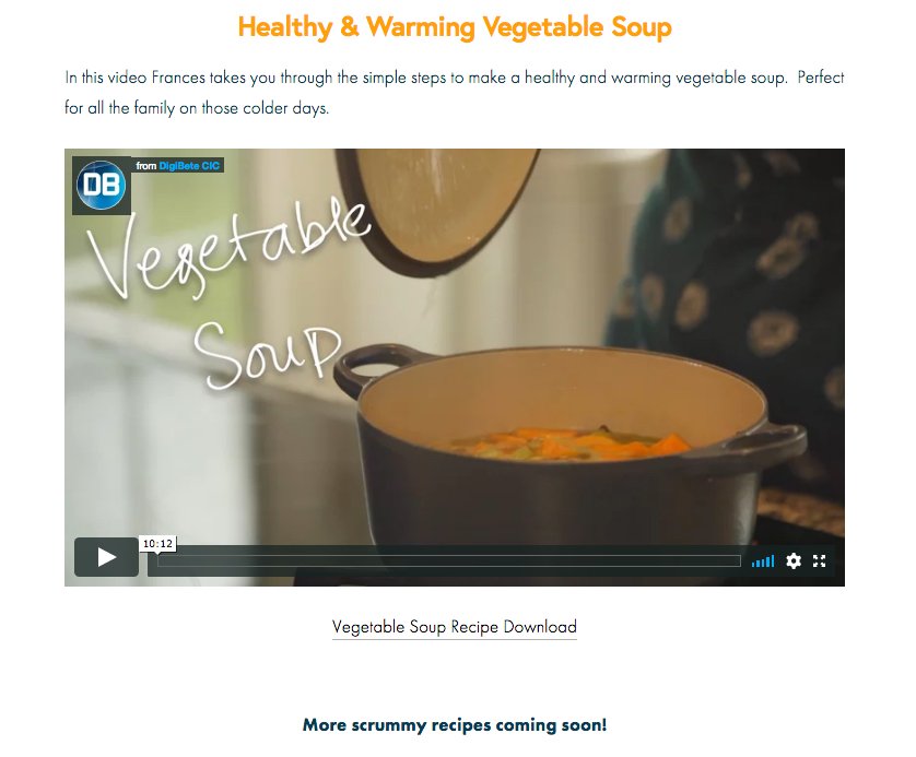 DigiBeteUK's tweet photo. π¬ NEW FILM!
Check out π https://t.co/WS5E5L23cI
Exciting new series of scrumptious carb counted recipesπ₯
By Dietitian #FrancesKitchen #T1D https://t.co/kQfIGYnC3b