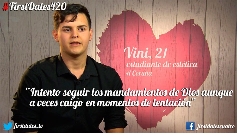 firstdates_tv's tweet photo. Lo de Vini con el trabajo SÍ es pensar en el futuro #FirstDates420 https://t.co/QrommxRi3I https://t.co/bpuuftwDxg