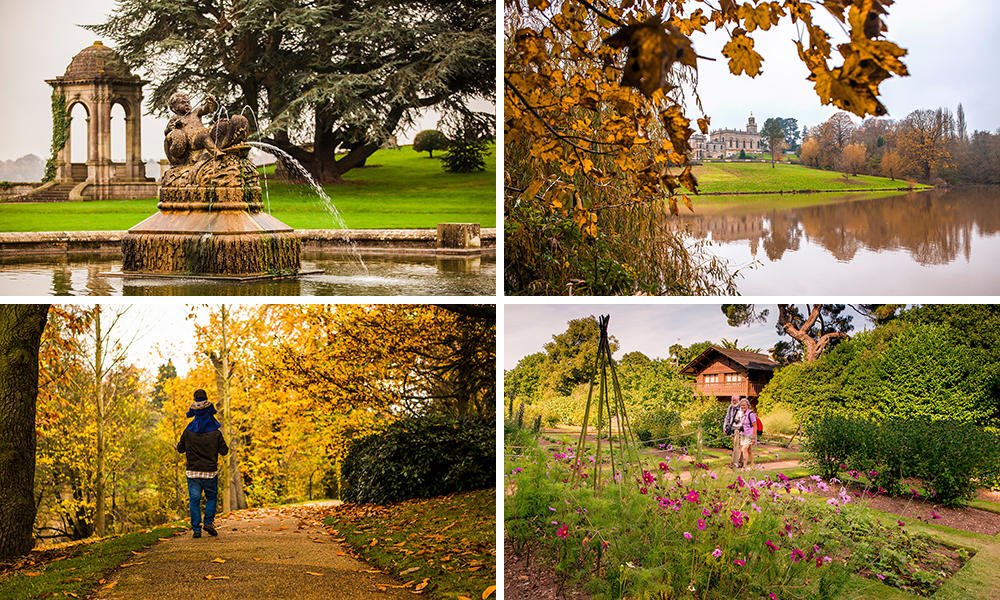 EnglishHeritage's tweet photo. Finally, #AutumnIsHere – the season which brings a riot of breathtaking colour across our gardens! 🍂 https://t.co/DPtO9cPBJJ https://t.co/gQjzX8g12A
