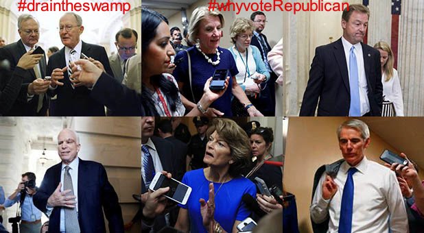 hazards4's tweet photo. America! The question of the year! #whyvoteRepublican When they LIE year after year? Because their better than Dems. That dog won't hunt! https://t.co/nA6LmZG0wE