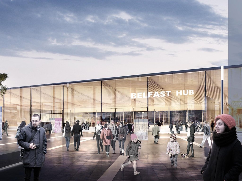 ArcadisUK's tweet image. Arcadis has been appointed to lead the delivery of new Belfast Transport Hub  po.st/btT