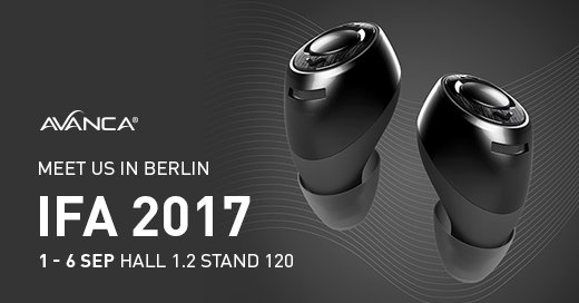 Meet us at #IFA2017 #Berlin