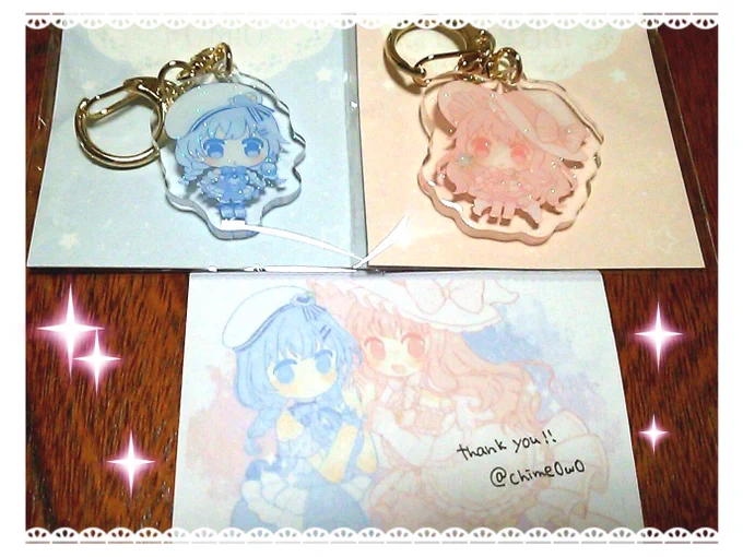 こっそ～りポチッてたちめたろさんのアクキー?✨
可愛すぎる(*'˘`*)♡ 