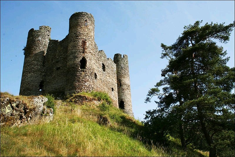 MonumentsApp's tweet photo. Le Château d'Alleuze, Cantal https://t.co/uyEQnXP1c7 #Alleuze #Cantal https://t.co/VPZPcarzbO