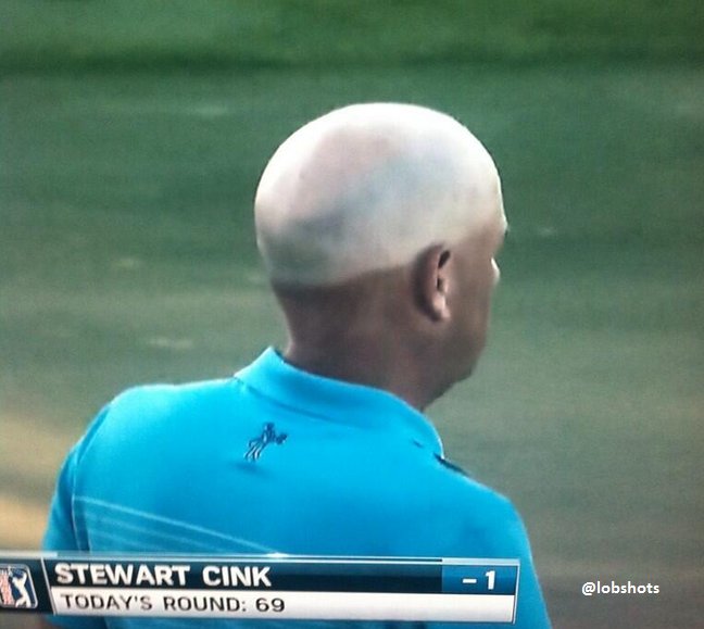 golfers, remember to take your hat off more frequently

#golf #golfer #golfers #stewartcink # halfandhalf