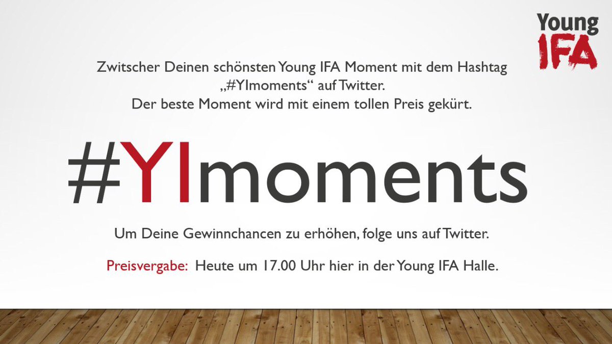 _YIFA_'s tweet photo. Take your chance!!!   #YImoments #Gewinnspiel #IFA17 #pod https://t.co/kS0bq2Omwx