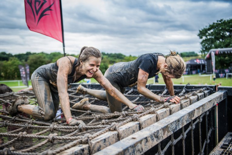 thewolfrun's tweet photo. #DevilSteps: as easy to climb as the name suggests. Blocks change at every event, so who knows what this obstacle will throw at you #OCR https://t.co/DGddPA1kTF