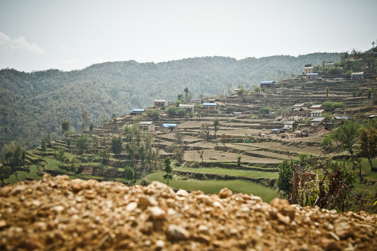 MedairAsia's tweet photo. The landscape we work in is both stunning and challenging at the same time! #noproperroads #1263houses https://t.co/bEqRIEopCH