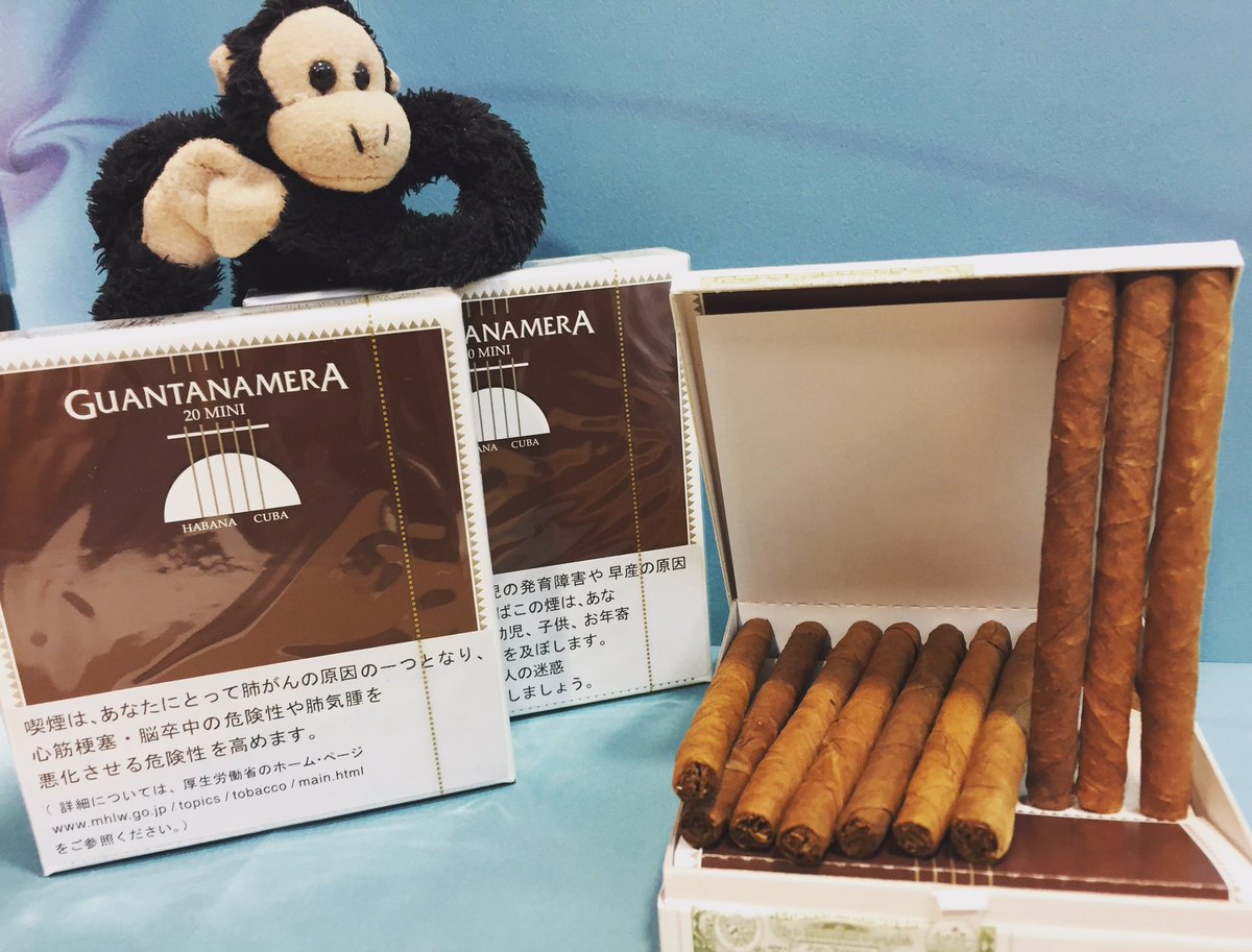 #グアンタナメラミニシガリロ
 入荷しました（╹◡╹） #グアンタナメラ #guantanamera #シガー #ドライシガー #シガリロ #葉巻 #たばこ #ハバナ #habana #キューバ #新商品 #南大沢 #たばこ屋
