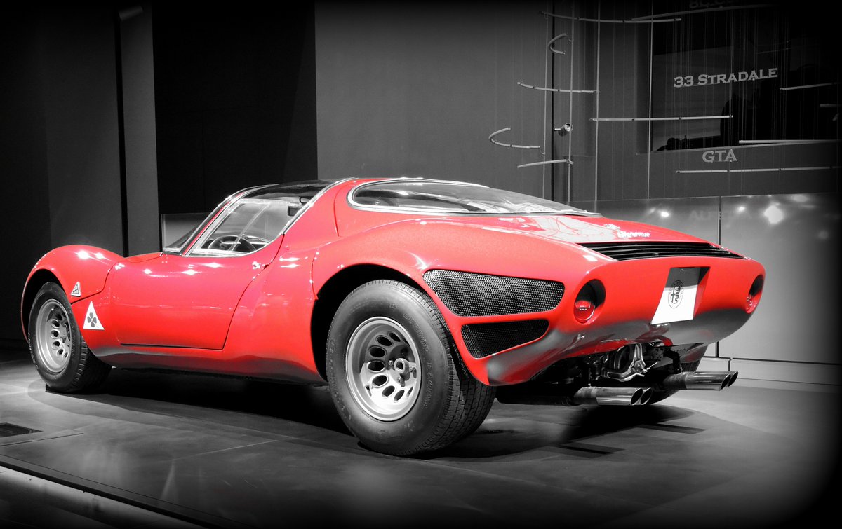 CarDesignNews's tweet photo. Yesterday was the 50th anniversary of the Alfa Romeo 33 Stradale. it would thus be rude not to post some juicy images of it... https://t.co/j3EGHp2oUd