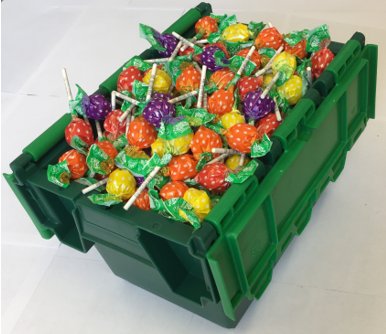 BoxPlastic's tweet image. Win this box of Lollies 🍭 Comment how many lollies you think are in this box and retweet to be in a chance of wining!! Closest guess wins 🍬🍬