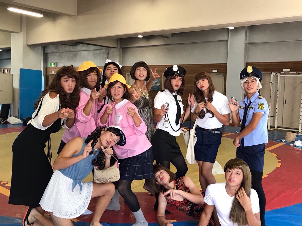 うづぴょん on Twitter &quot;文化祭女装コンテストばり楽しかったっす！ みんなかわいすぎな👍🏻 わかなちゃんメイクたんきゅー😘😘…