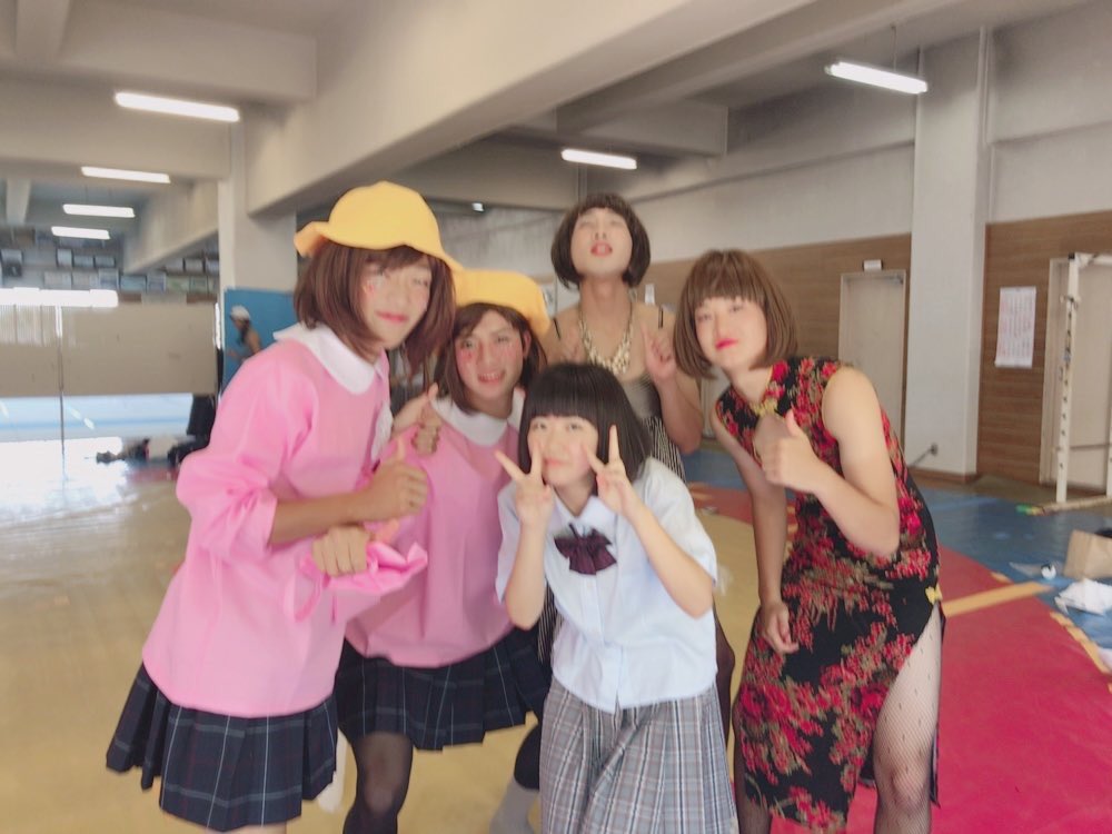 うづぴょん on Twitter &quot;文化祭女装コンテストばり楽しかったっす！ みんなかわいすぎな👍🏻 わかなちゃんメイクたんきゅー😘😘…