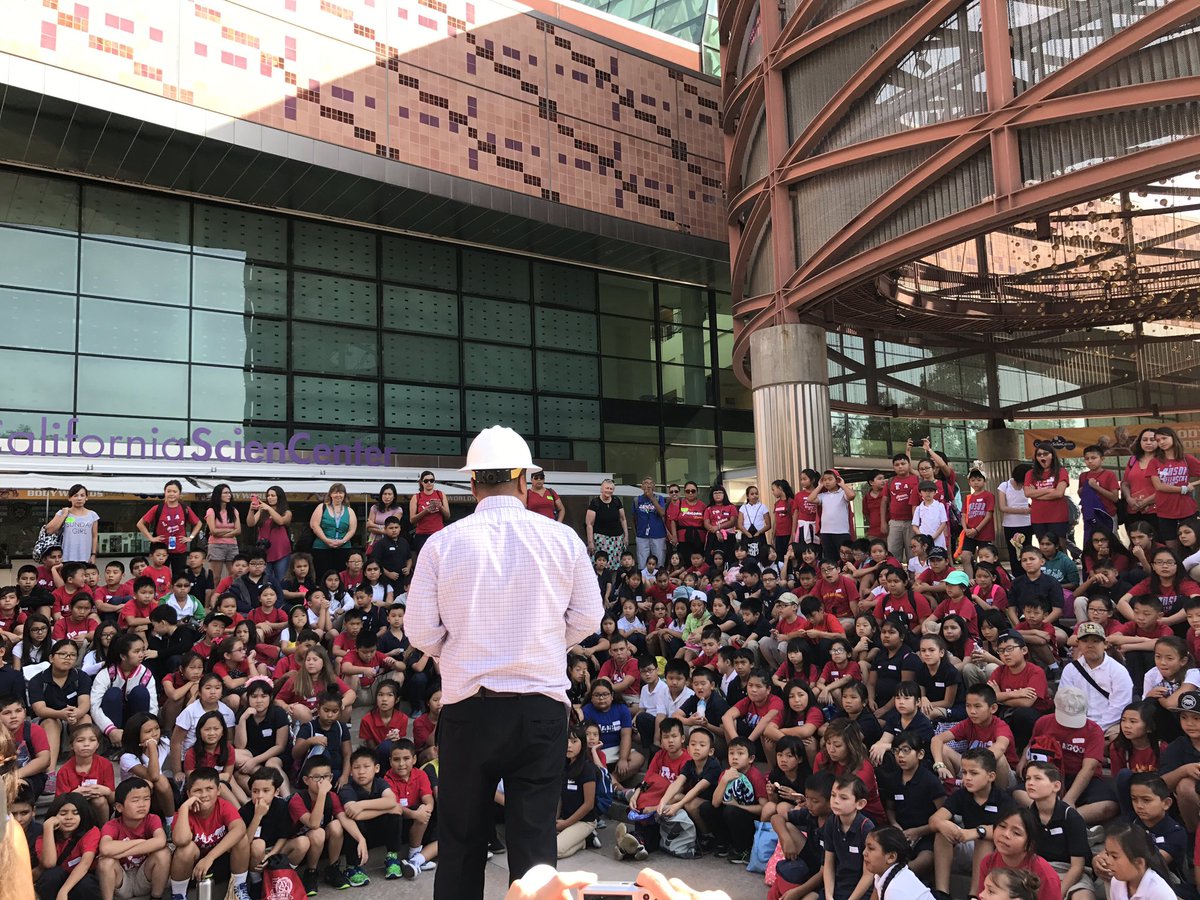 Gabriel Cardenas Ed D Thank You Asce For Sponsoring Our Janson Leaders To The Ca Science Center Our Kids And Staff Had A Blast Janson Tlim T Co Ly1vf4efw7