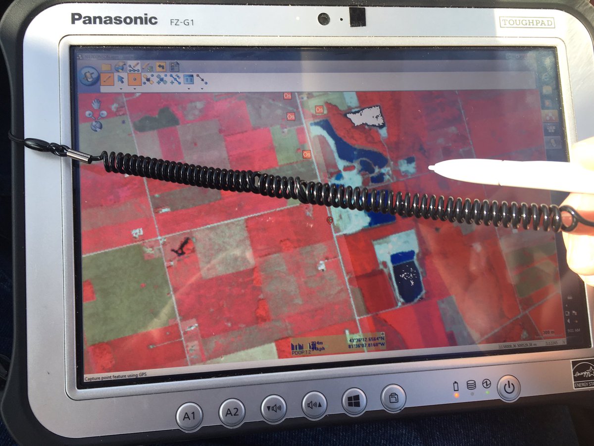 LeanderCampbell's tweet photo. Bonus #cropmap17 data collection today! Diving between Goderich and London https://t.co/oXz2PozYzY