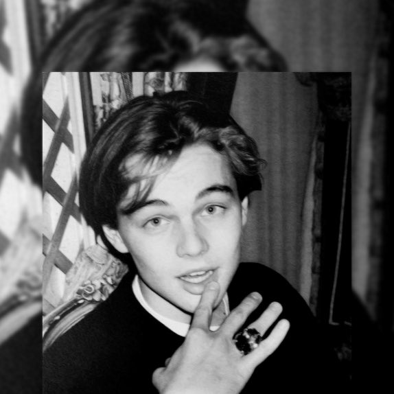 kdramaworlld's tweet photo. not kdrama related but can we just bring this back bc i love young leonardo dicaprio 😢💜 https://t.co/ZQjxWo56Hc