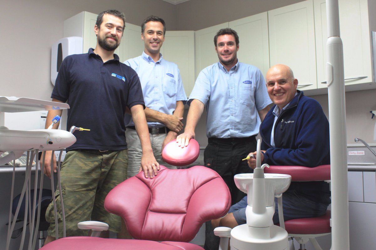 another happy customer 😀
2 reliable, comfortable A-dec 400's in Sorbet installed yesterday. Well done guys. <a href="/AdecUK/">A-dec UK</a> <a href="/NickOliveAdec/">Nick Olive</a> #adec400