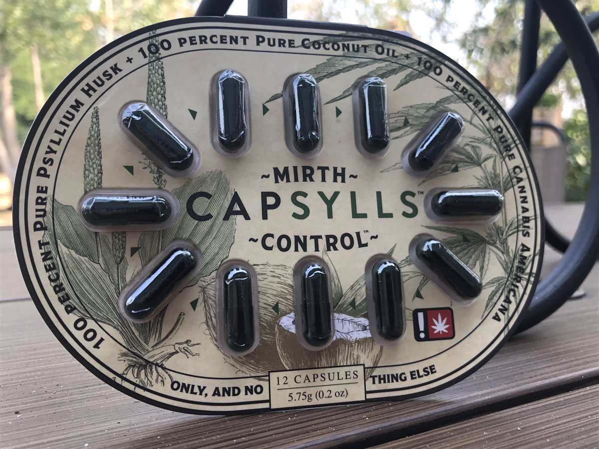 New THC capsule hits the market in Oregon. <a href="/waficionadomag/">Weed Aficionado®</a> @PeaceLoveHerbs  #thccapsule #oregon #mirth #cannabis