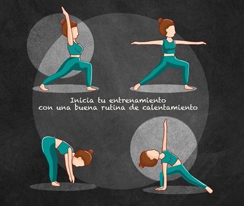 WELLNESS_ZAL's tweet photo. Para diminuir el riesgo de lesión y activar el sistema muscular, ¡no olvides calentar antes de empezar! #fitness #gym #nutrición #pádel https://t.co/4X886niB6e
