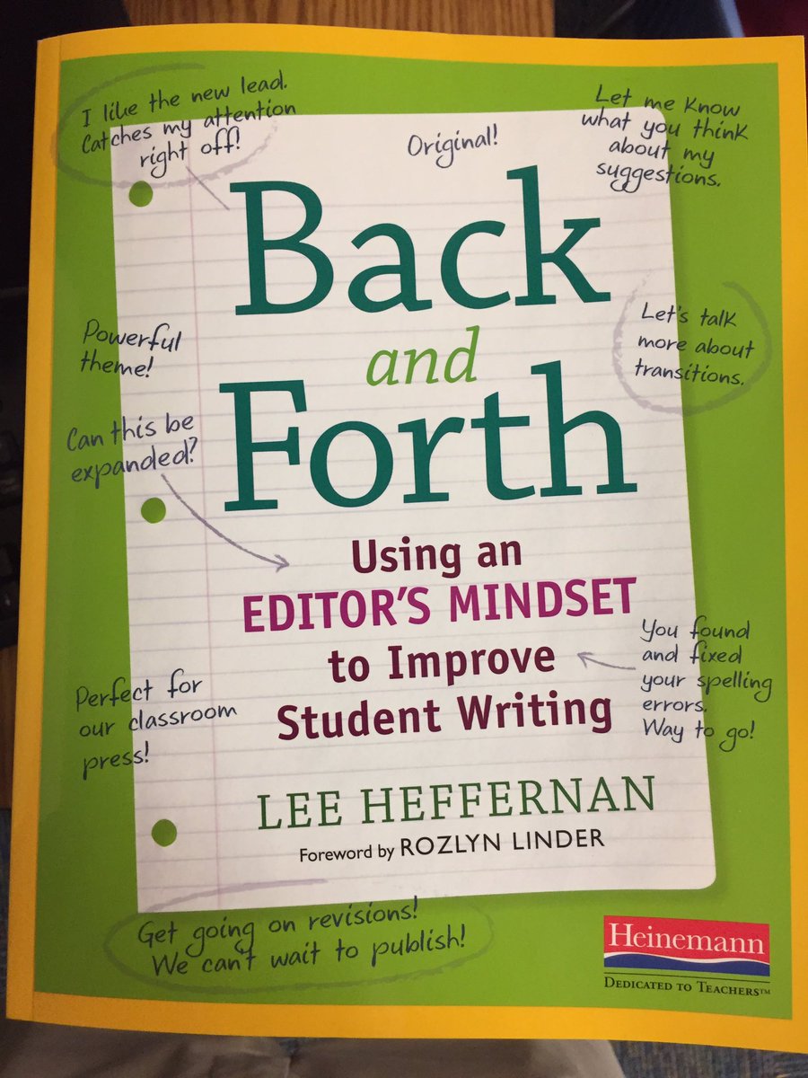 Childs 3rd gr. teacher Dr. Lee Heffernan's new book, Back and Forth...congrats Dr. H!@ChildsSchool #write