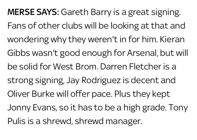dannyw_92's tweet photo. Paul Merson continues to show he knows nothing about Albion #FletcherIn #WBA https://t.co/4DU8QMsQaT